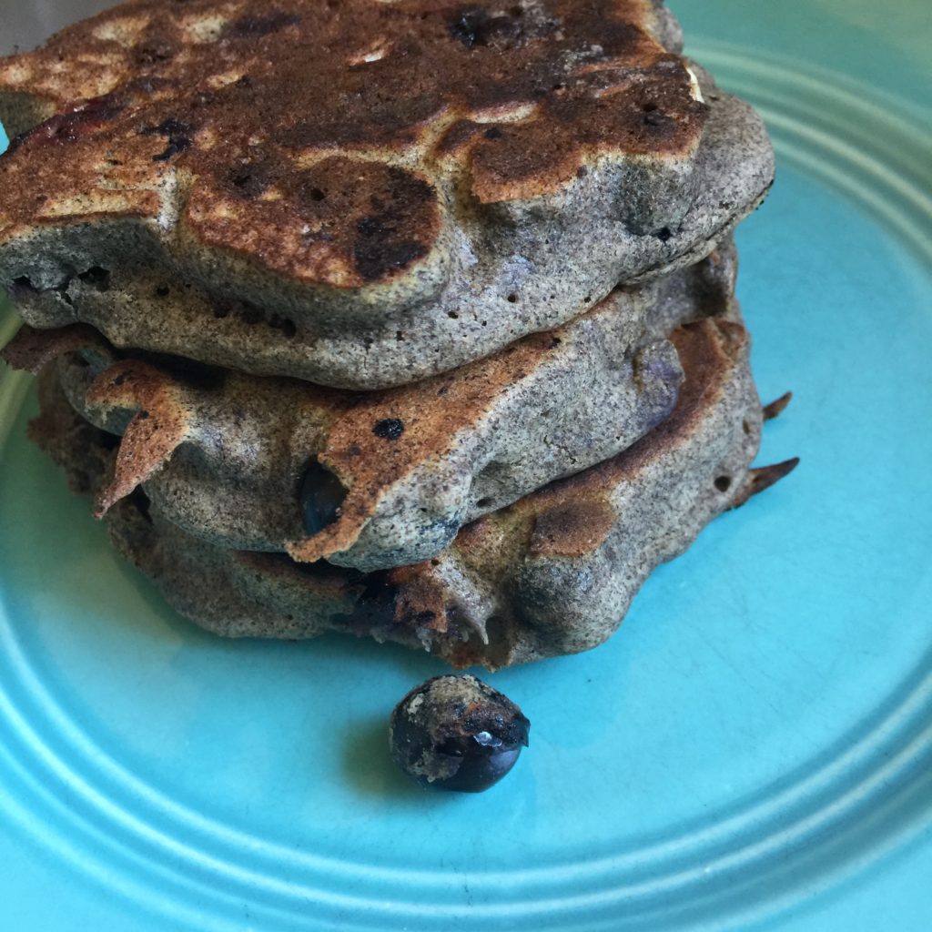 Blueberry Buckwheat Pancake - Brunch